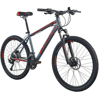 Rower górski MTB INDIANA X-Pulser 3.6 M19 26 cali męski Grafitowo-czerwony