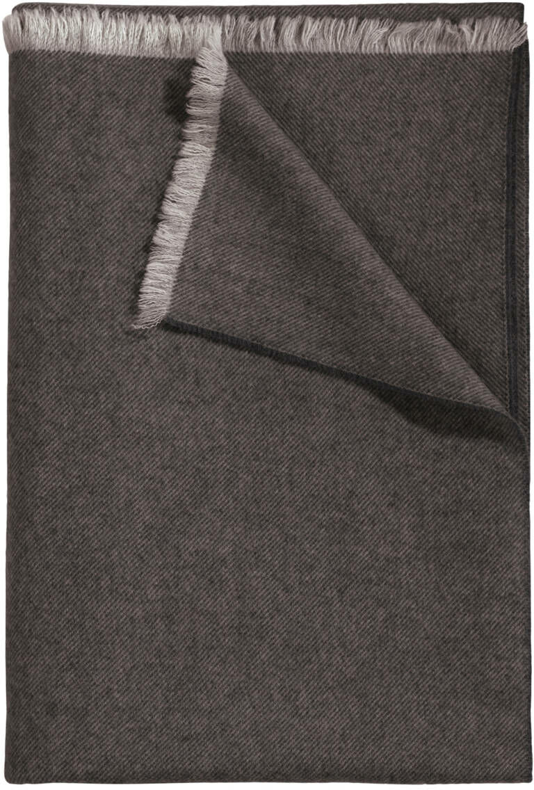 Curt Bauer Pled wełniany Basic Mahagoni