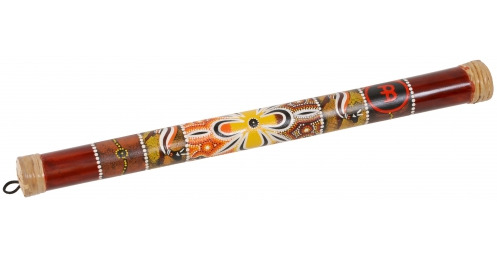 Meinl Percussion Percussion RS1R-M Rainstick, 60,96 cm (24 cale) długość (medium), czerwony RS1R-M
