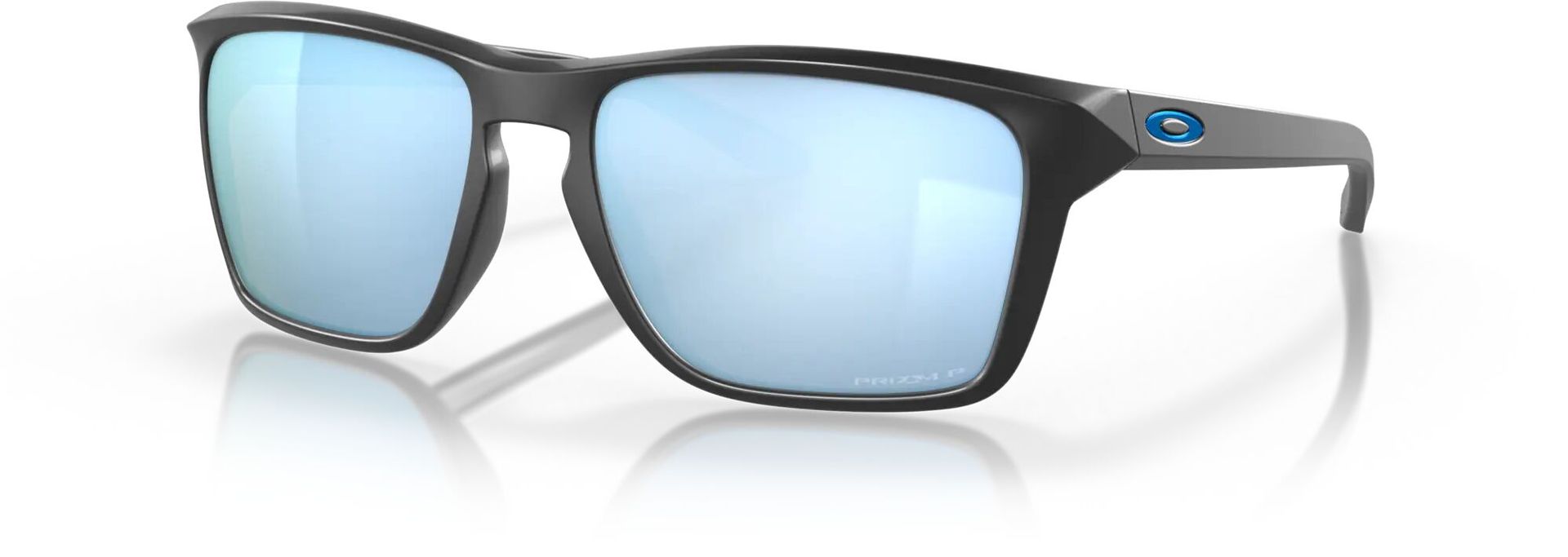 Oakley Okulary przeciwsłoneczne SYLAS Matte Black/Prizm Deep Water Polarized OO9448-17