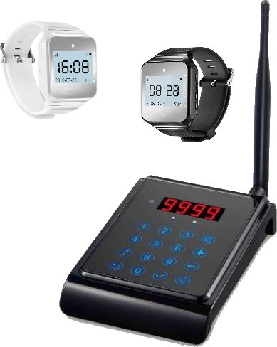 Zestaw przywołania kelnera do kuchni do 999 kelnerów