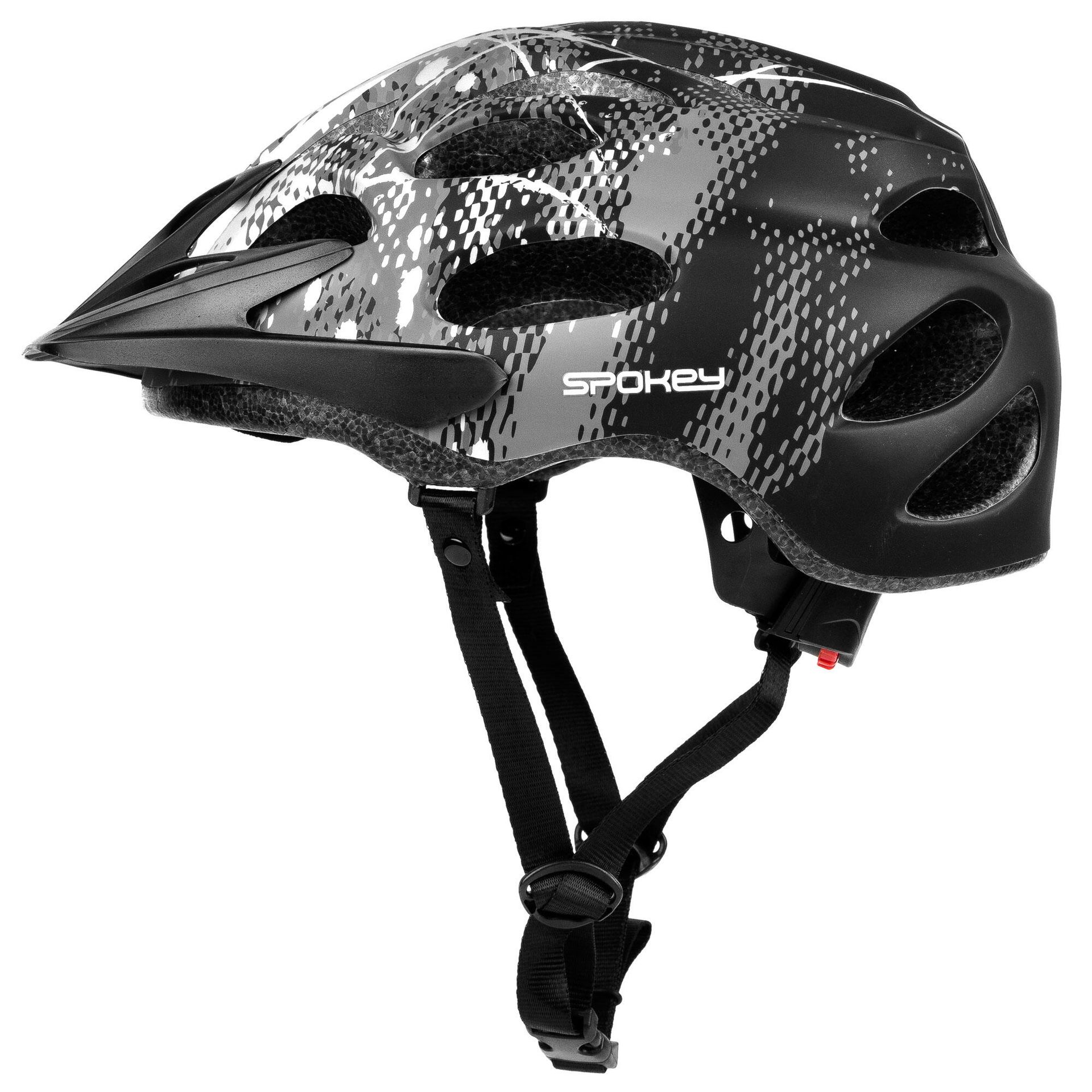 Spokey Kask Checkpoint rozmiar 58-61) Czarno-szary