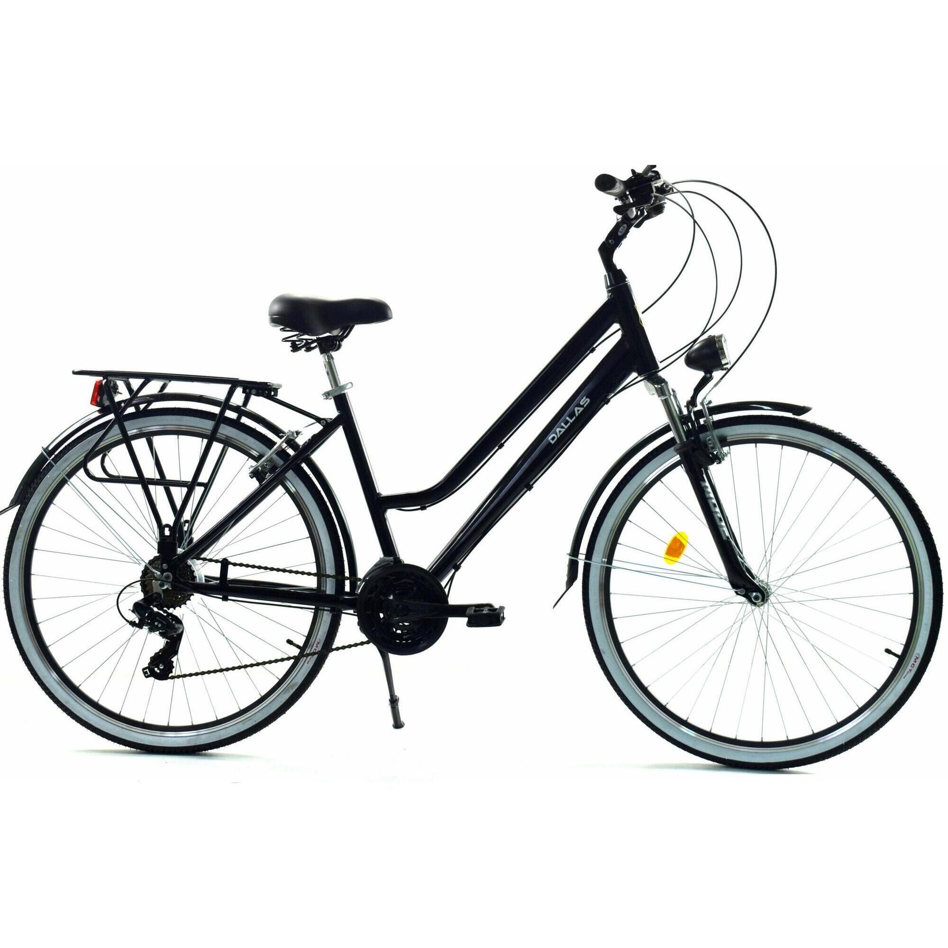 Dallas Bike City Trekking Alu 21spd 28 cali Czarny