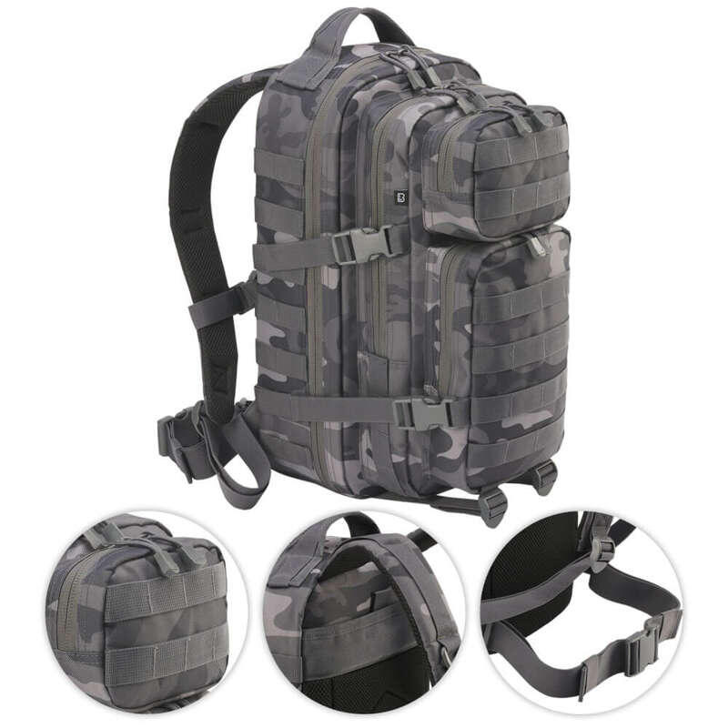 Brandit Plecak US Cooper Medium Grey Camo 25L (8007.215.OS) 8007.215.OS