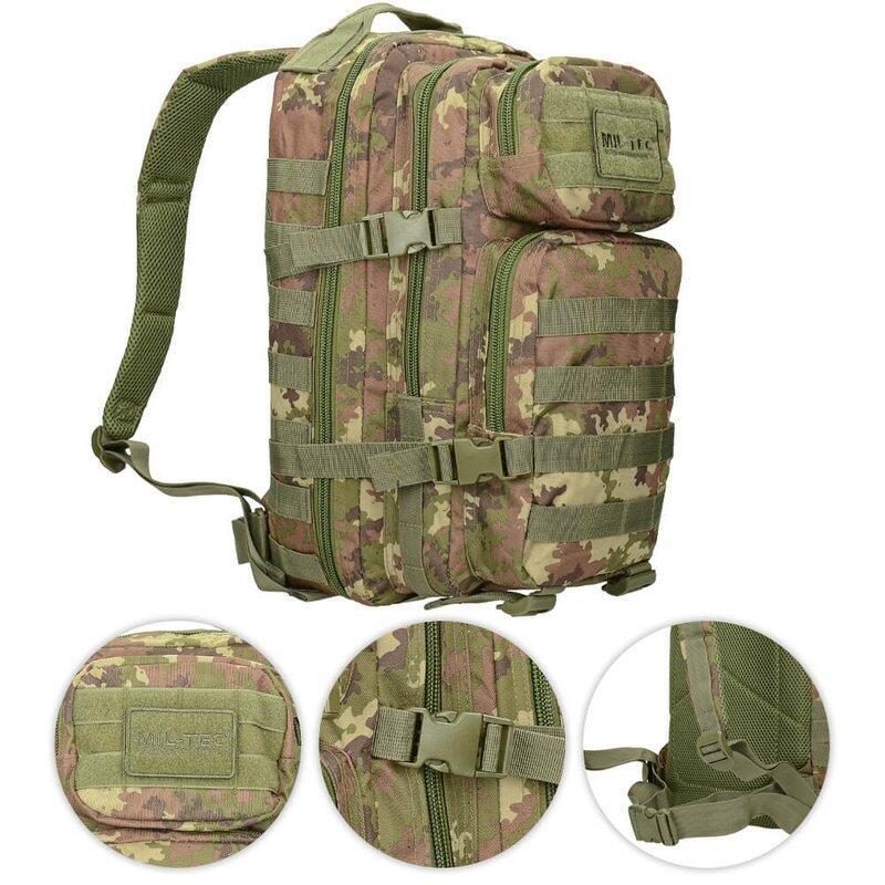 Mil-Tec US Assault Pack plecak Vegetato Woodland S 14002042