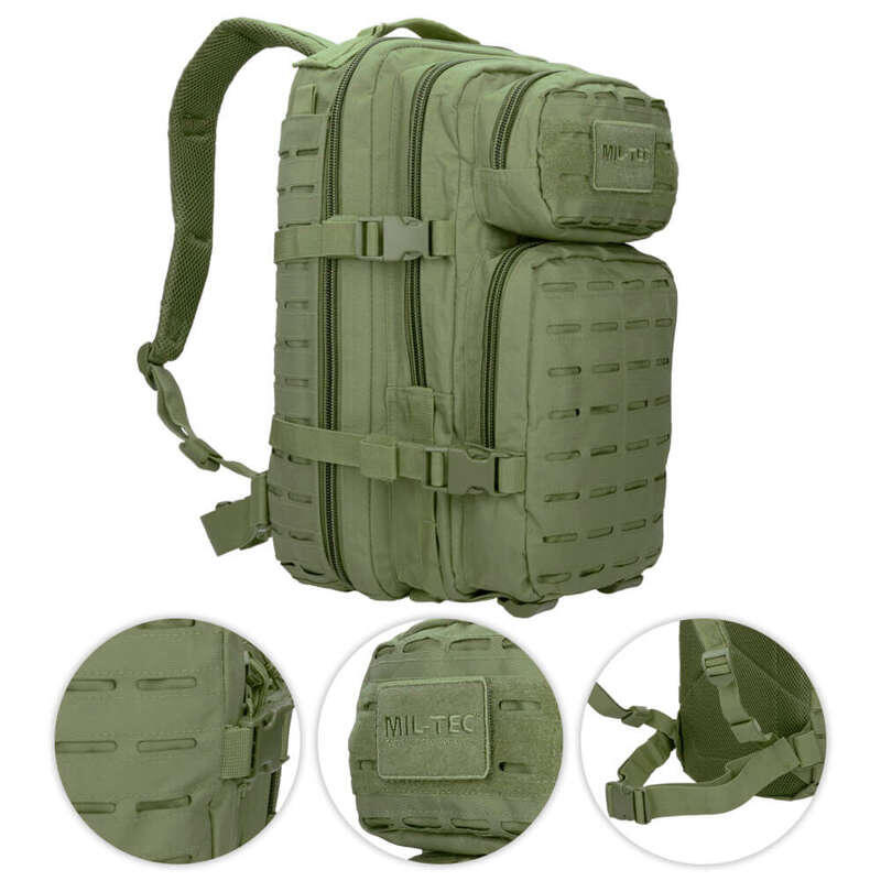 Mil-Tec Plecak Laser Cut Assault 20L Olive (14002601) 14002601