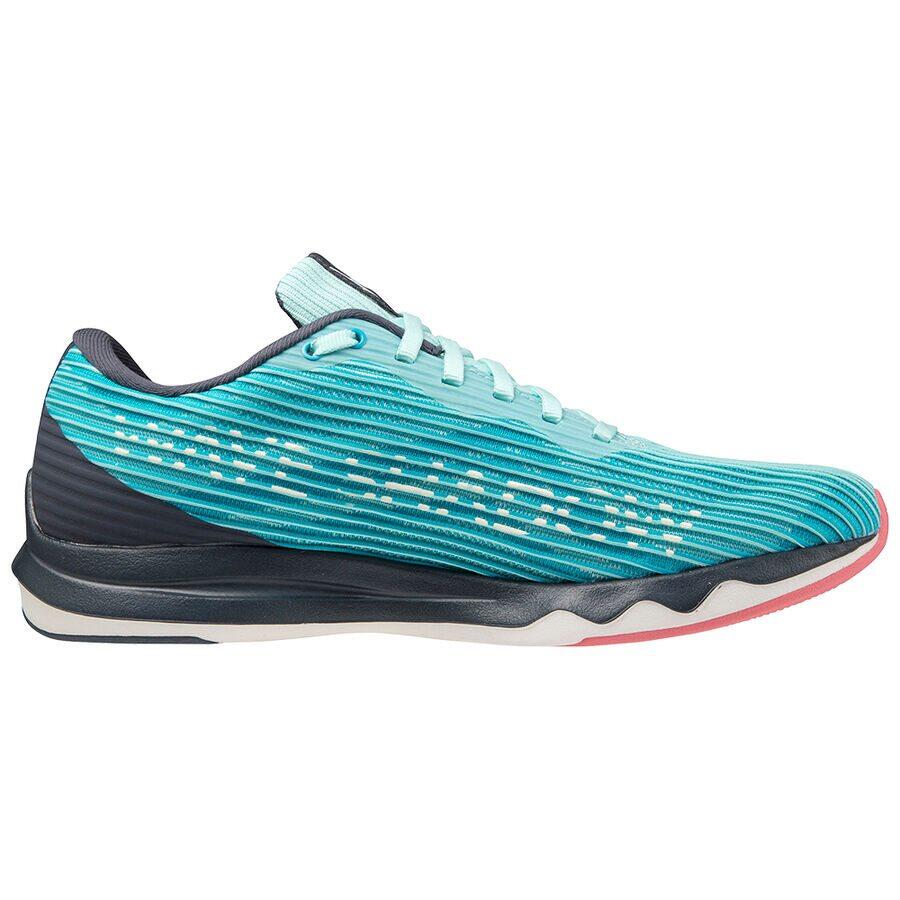 Mizuno Wave Shadow 4 Shoes Women, bleached aqua/snow white/ombre blue UK 5 | EU 38 2021 Buty szosowe J1GD203013-38