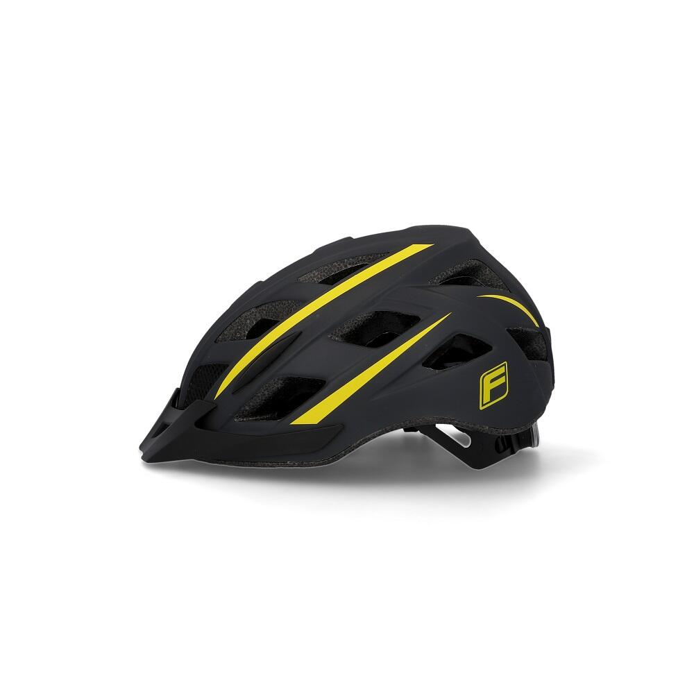 Kask rowerowy dla dorosłych Fischer Urban Montis, z oświetleniem