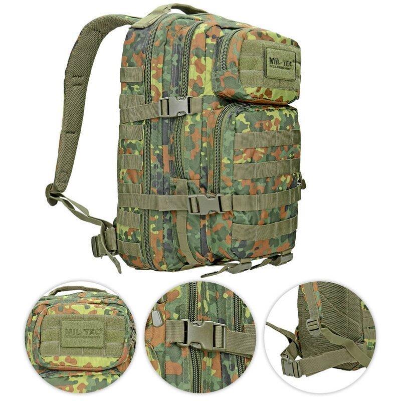 Plecak Taktyczny Mil-Tec Assault 20L Flecktarn