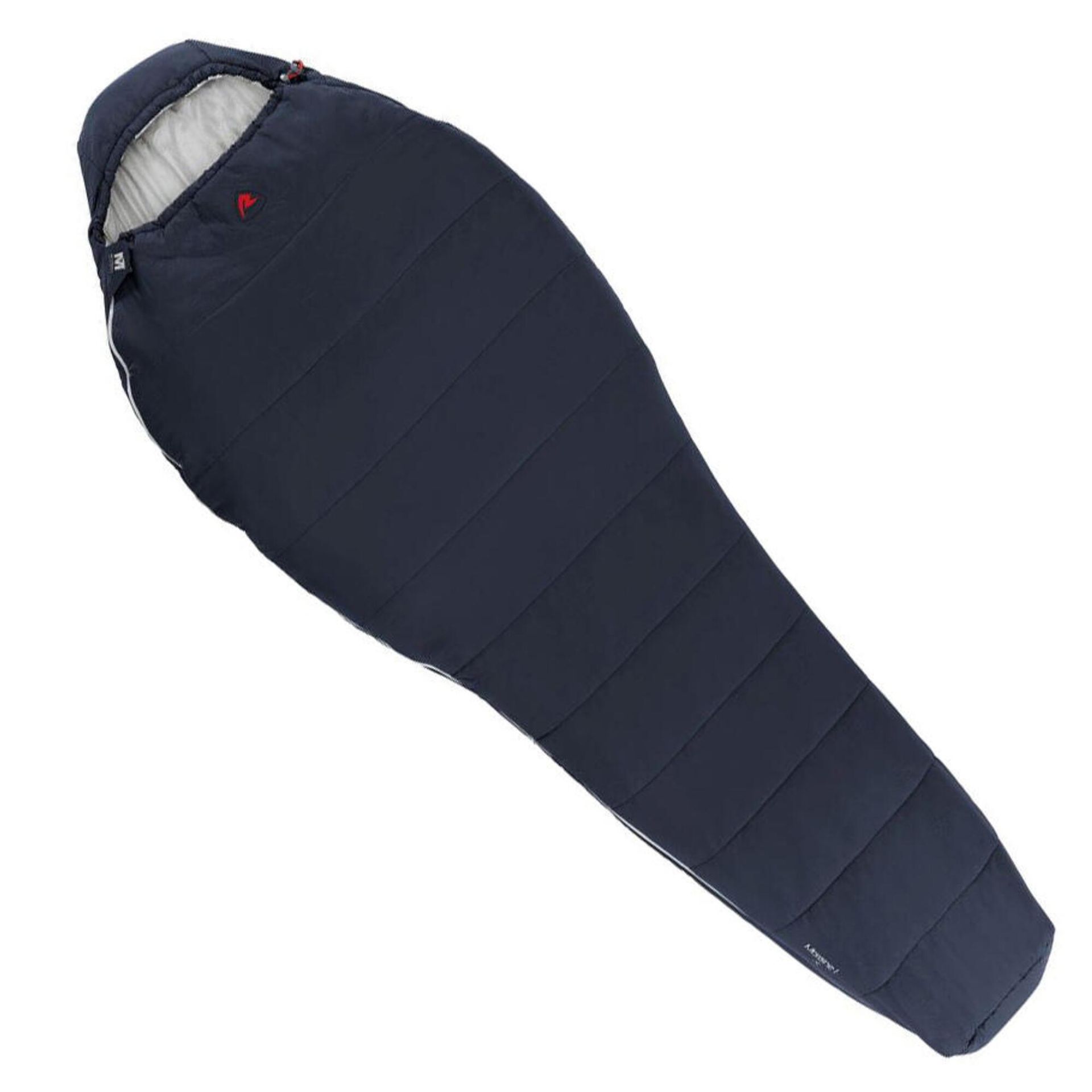 Robens Robens Moraine I Sleeping Bag, niebieski Left Zipper 2022 Śpiwory syntetyczne 250234