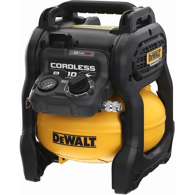 Dewalt DeWALT akumulator-sprężarki dcc1054 N-XJ Flex V 54 V  Wersja podstawowa  9 Bar, 10 litrów, buerstenlos, słuchawki, 31 L/min.