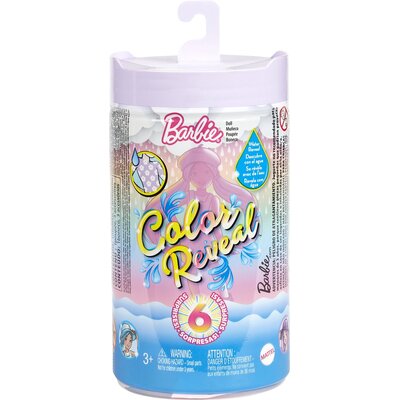 Lalka Barbie Color Reveal Chelsea Słońce i deszcz HCC83 1 lalka