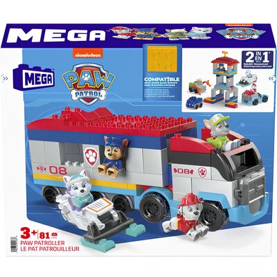 MATTEL Mega Bloks Psi Patrol Patrolowiec Pojazd HJN73