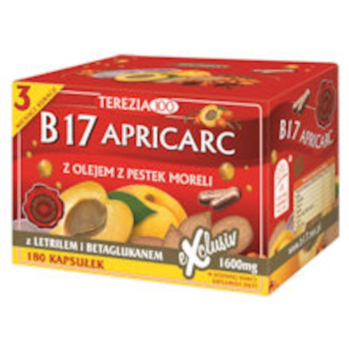 Terezia Witamina B17 Apricarc 180 kapsułek