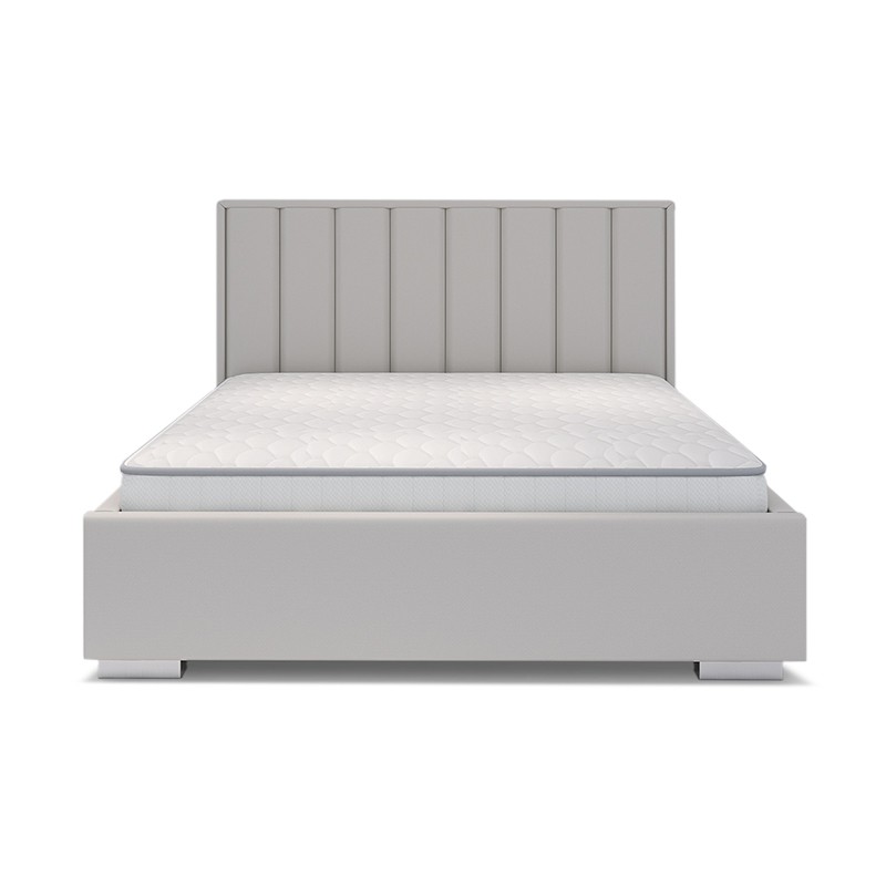 Łóżko OLIVIERO BED DESIGN tapicerowane : Rozmiar - 140x200, Tkanina - Grupa I, Pojemnik  - Z pojemnikiem