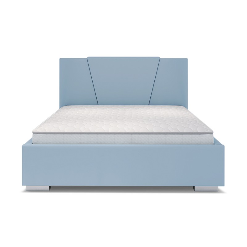Łóżko VALENTINO BED DESIGN tapicerowane : Rozmiar - 200x200, Tkanina - Grupa I, Pojemnik  - Z pojemnikiem
