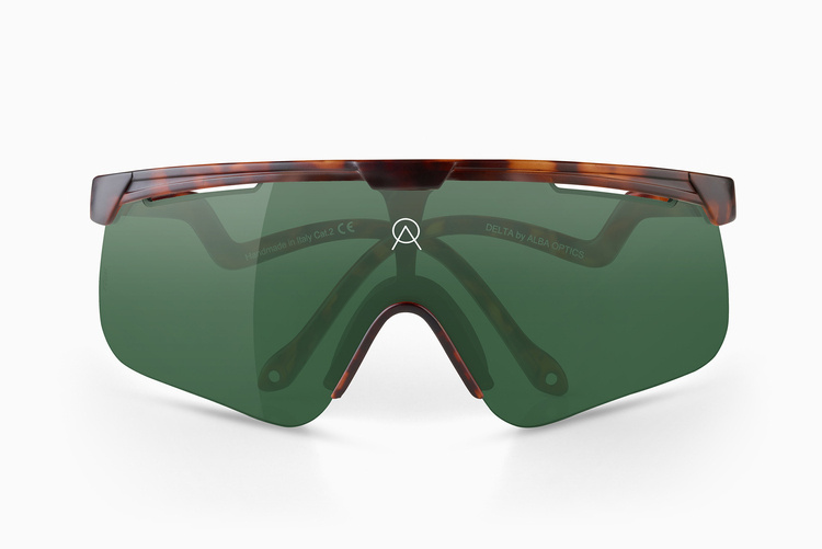 ALBA OPTICS Okulary rowerowe DELTA SEQ VZUM Leaf