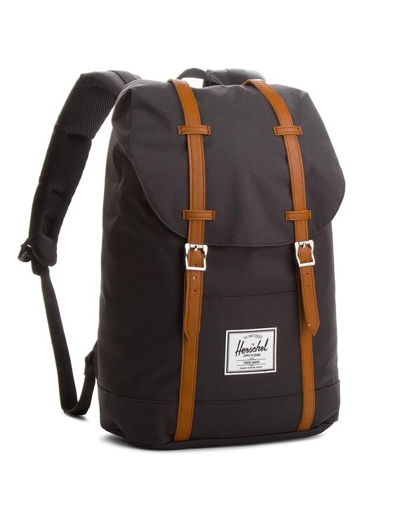 Herschel Retreat Plecak 42 cm przegroda na laptopa black 10066-00001