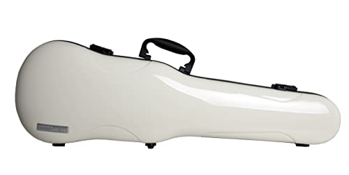 GEWA Etui na skrzypce w kształcie litery AIR 1,7 beżowe wysoki połysk Made in Germany