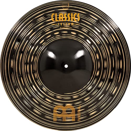 Meinl Classics Custom Dark 20 cali (50,80 cm) Heavy Ride talerz do perkusji – B10 brąz, ciemne wykończenie (CC20HDAR)