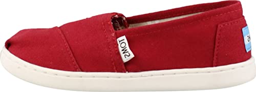 TOMS Alpargata Core płaskie buty dziecięce uniseks, czerwony, 30.5 EU