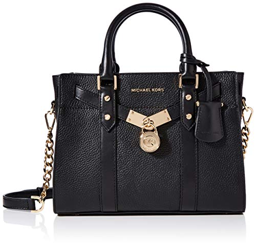 MICHAEL KORS Womens Hamilton Legacy torebka, czarna (czarna), 5 x 21 x 22,5 cm (szer. x wys. x gł.)