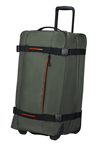 American Tourister Urban Track, torba podróżna na 2 kółkach, 68 cm, 84 l, zielona (ciemny khaki)
