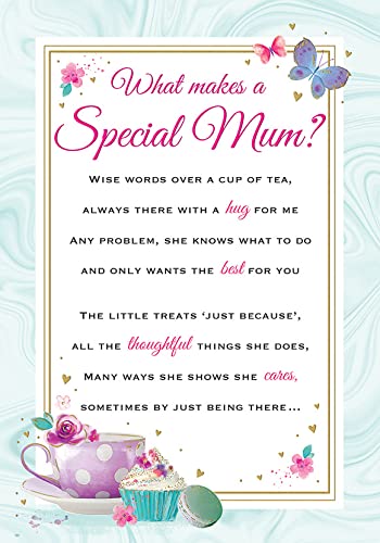 Sentymentalna karta na Dzień Matki Mama - 23 x 15 cm - Republika Regal