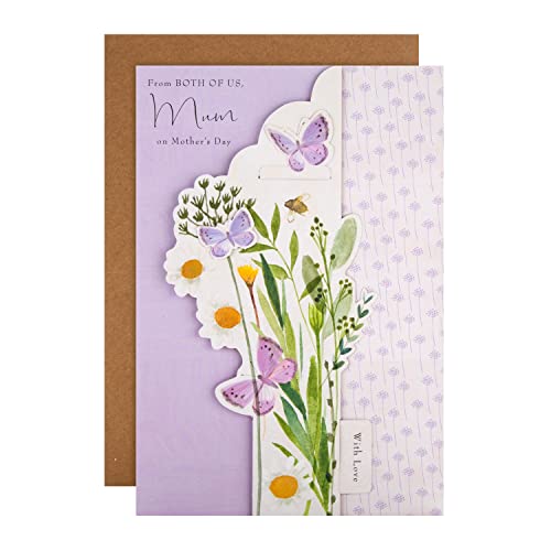 Hallmark Karta na Dzień Matki dla mamy - klasyczny wzór Lucy Crownwell z zakładką