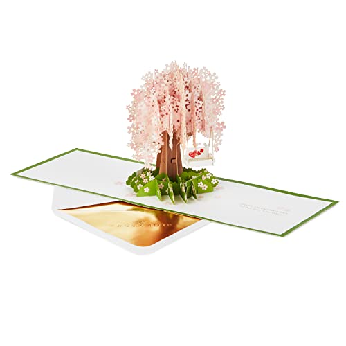 Hallmark Kartka walentynkowa 3D Pop Up - wzór 'One and Only Love Cherry Blossoms'