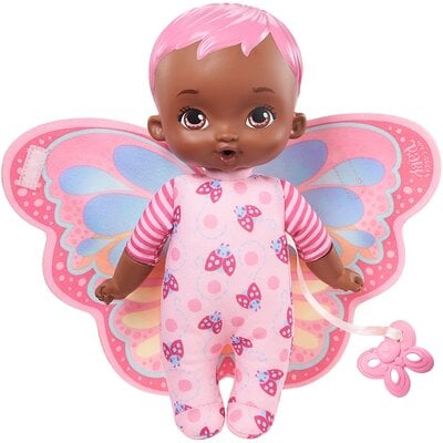 Mattel My Garden Baby Bobasek-motylek Miękka lalka różowa HBH37_HBH40 HBH37_HBH40