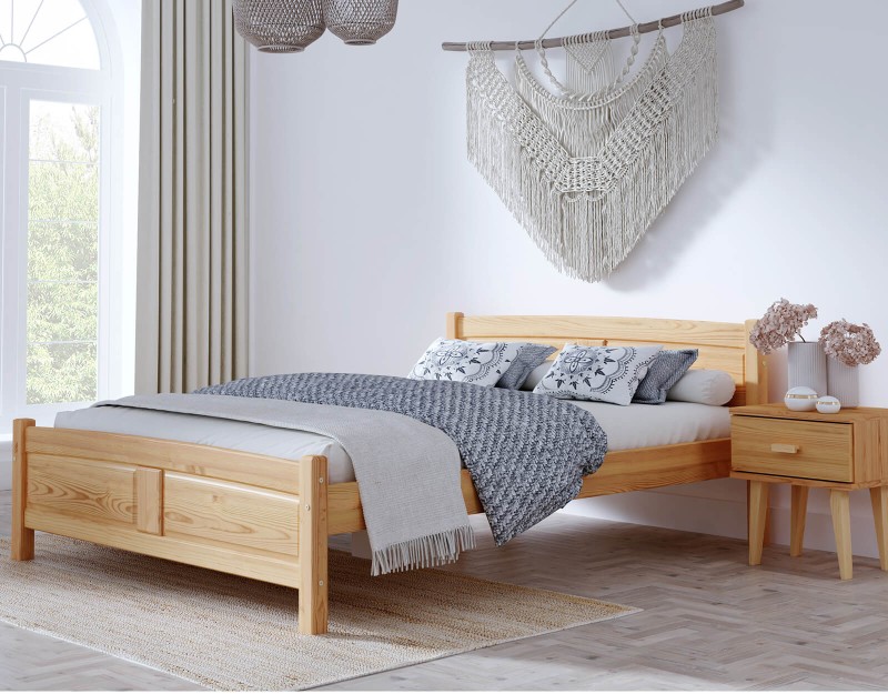 Łóżko drewniane Julia 120x200 OLCHA