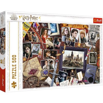 Trefl puzzle Pamiątki z Hogwartu