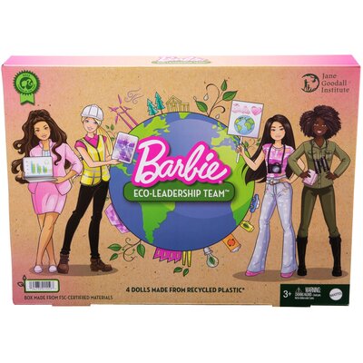 Lalka Barbie Kariera Roku HCN25 4 lalki)