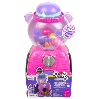 Lalka MATTEL Polly Pocket Miś Automacik Super Niespodzianki HJG28