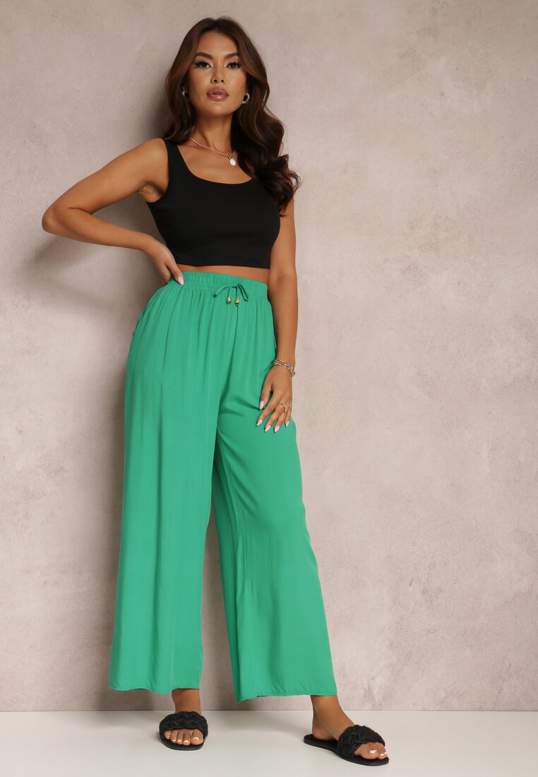 Zielone Spodnie Karrill