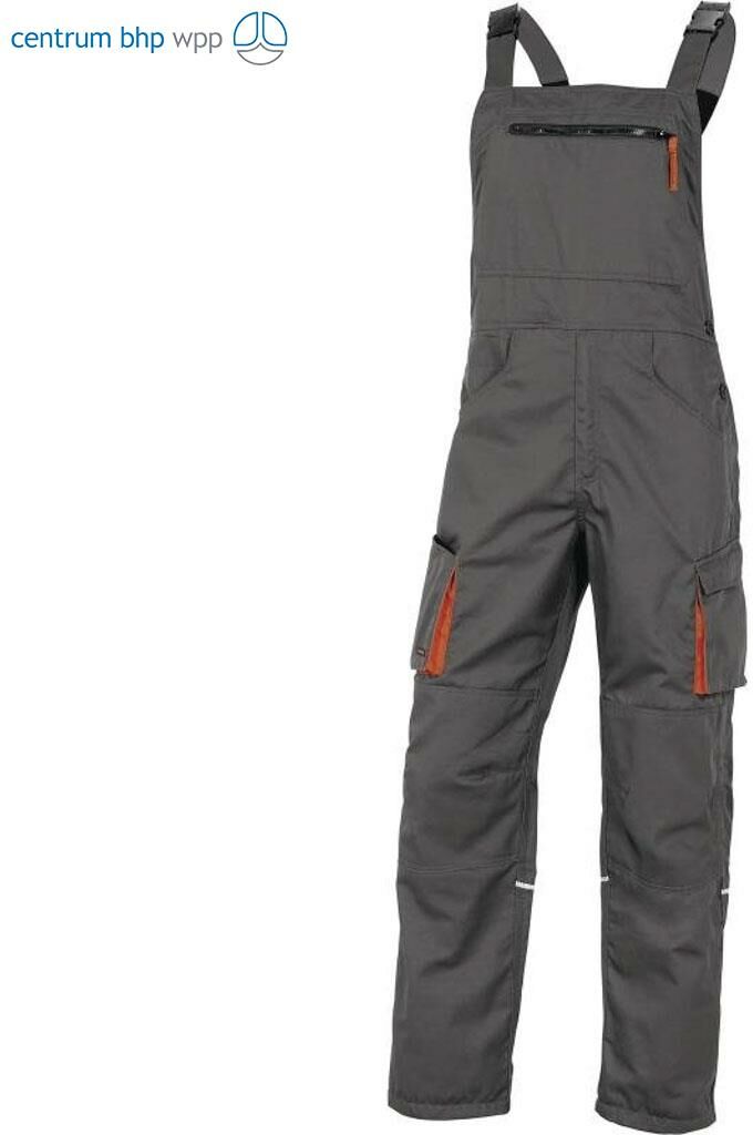 DELTAPLUS M2SA2 (M2SAL) OGRODNICZKI MACH 2 Z POLIESTRU (65%) I BAWEŁNY (35%), 245 g/m  (SZAROPOMARAŃCZOWY)