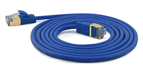 wantecWire wantecwire 7131 Extra cienkie kabel połączeniowy z najwyższa jakość Niebieski 7131