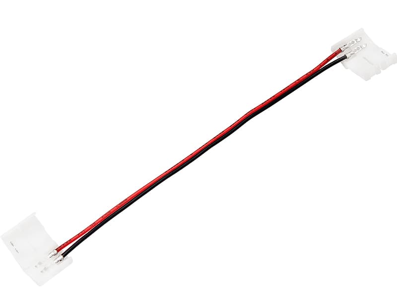 Konektor do taśm LED łącznik 8mm kabel