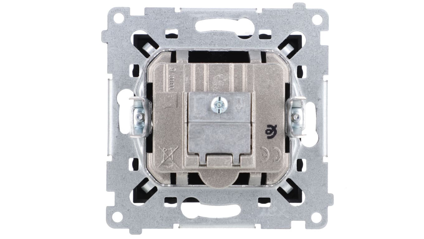 Kontakt Simon Simon 54 Gniazdo R-TV-DATA (moduł) czarny mat DAD.01/49 DAD.01/49