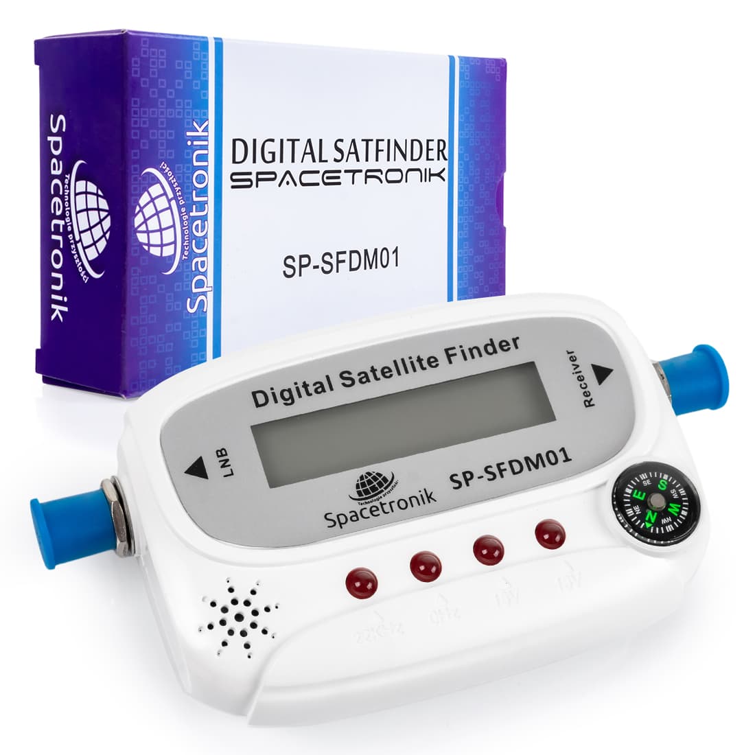 Spacetronik Digital Satfinder z LCD Spacetronik SP-SFDM01 MIW_SP-SFDM01