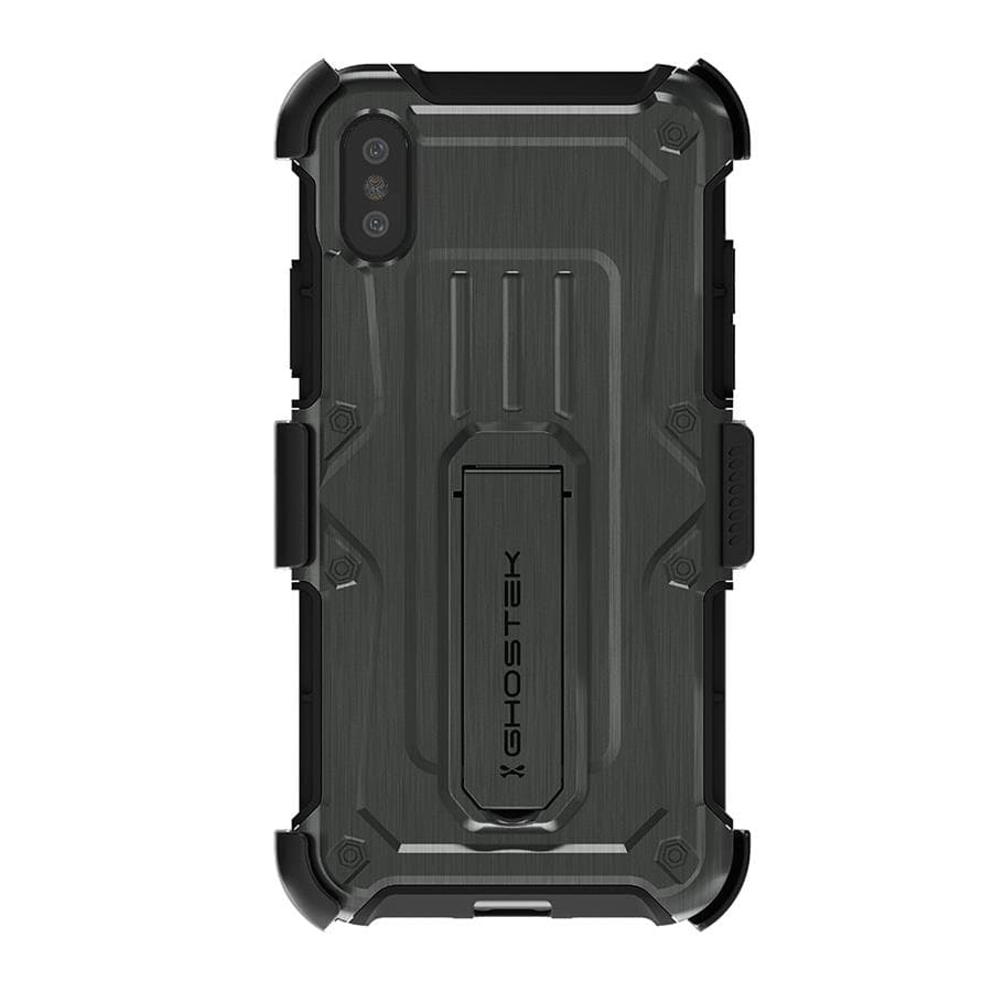 GHOSTEK Etui Iron Armor do Apple iPhone XS (kolor czarny / (GH_GHOCAS2000)