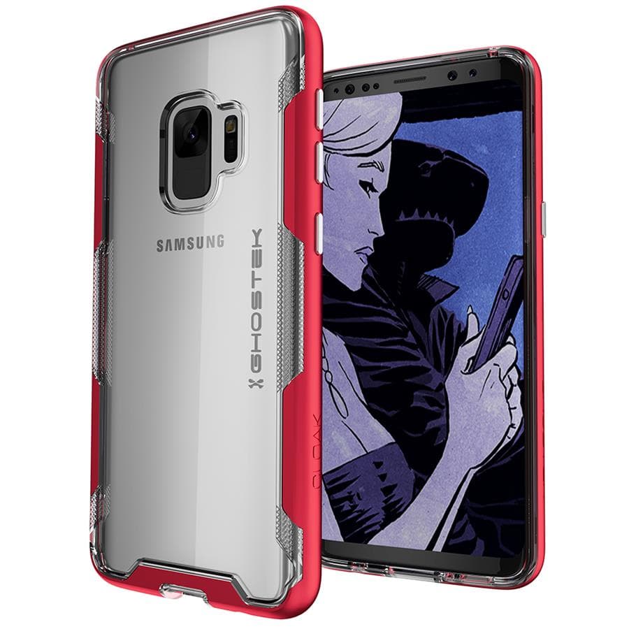 GHOSTEK Etui Cloak 3 do Samssung Galaxy S9 (kolor czerwony (GH_GHOCAS908)