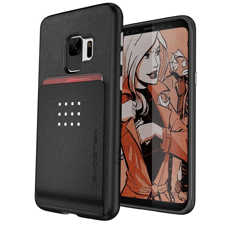 GHOSTEK Etui Exec 2 do Samssung Galaxy S9 (kolor czarny) (GH_GHOCAS919)