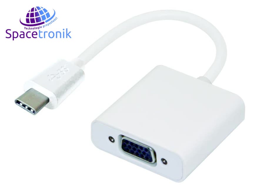 1 Spacetronik Adapter USB-C 3 na VGA DM-TC-004
