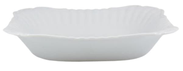 Chodzież iwona salaterka kwadratowa 28cm biała c000