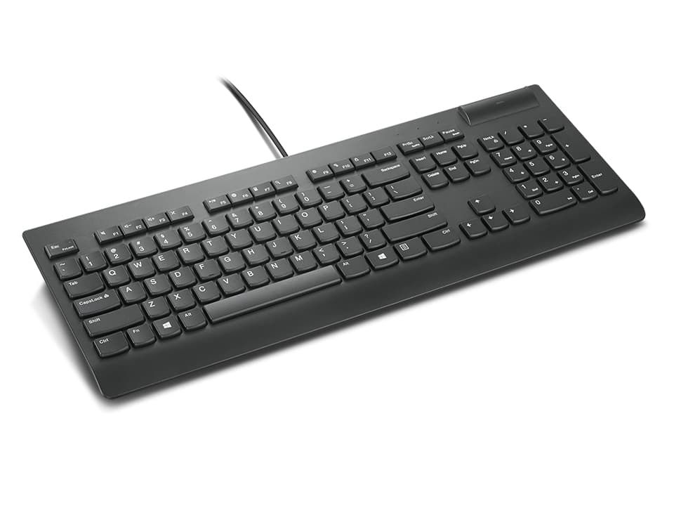 Smartcard Wired Keyboard II US z symbolem euro 4Y41B69357