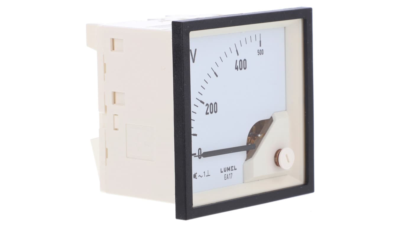 Woltomierz analogowy 72x72 N IP50 E615 500V pozycja pracy C3 K=90 st. bez atestu KJ EA17N E61500000000