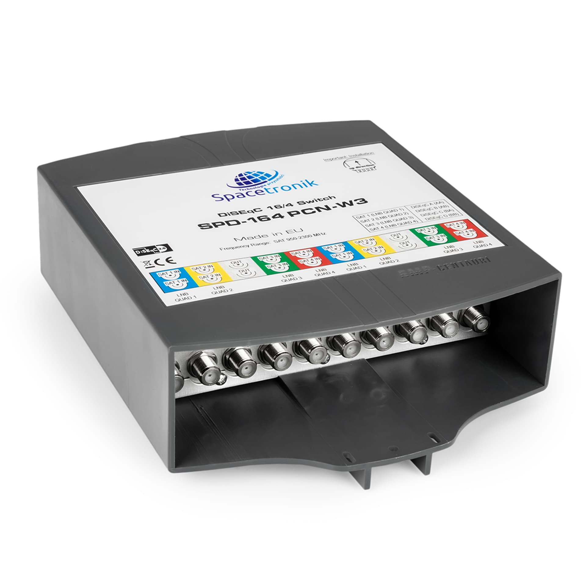 Spacetronik DiSEqC Switch 16/4 SPD-164PCN-W3 SPD-164PCN-W3