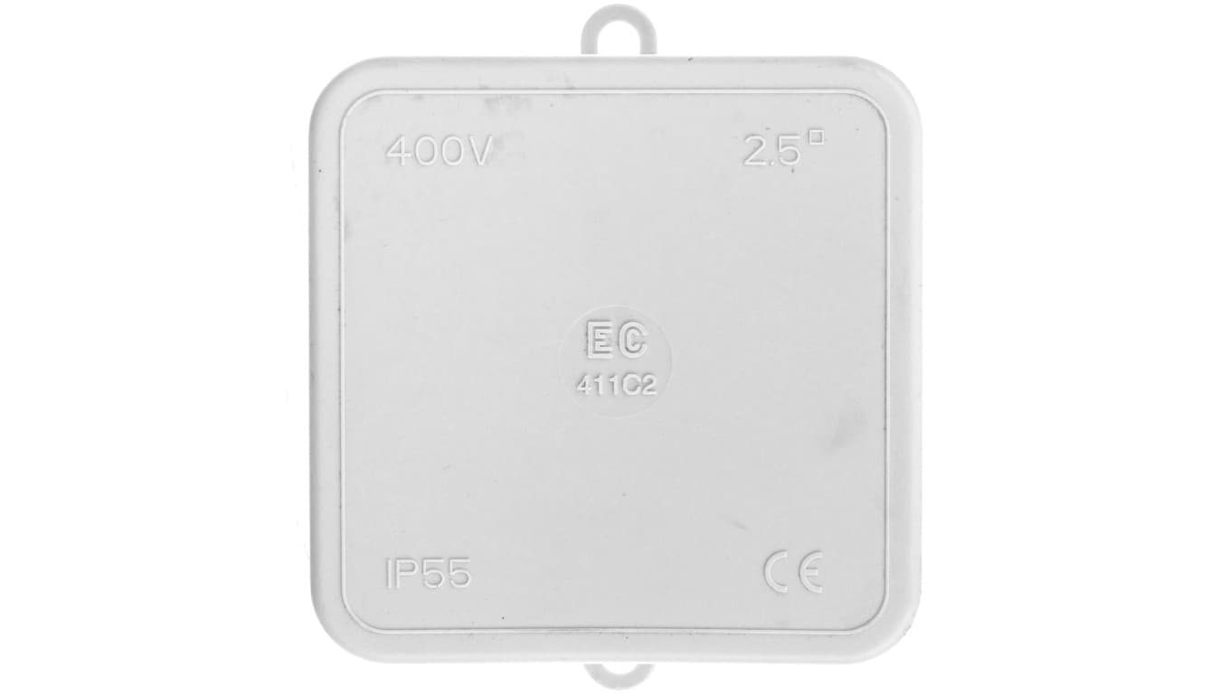 ELETTROCANALI Puszka n/t szara 65x65x32 mm IP55 bezhalogenowa EC411C2